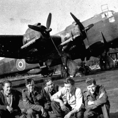Five Airmen and a Halifax